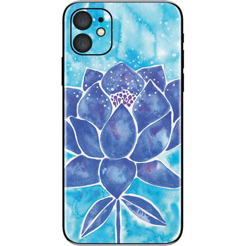 Cat Coq Blue Lotus iPhone 11 Skin
